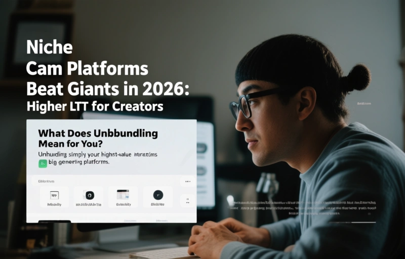 Visual representation of Niche Cam Platforms Beat Giants in 2026