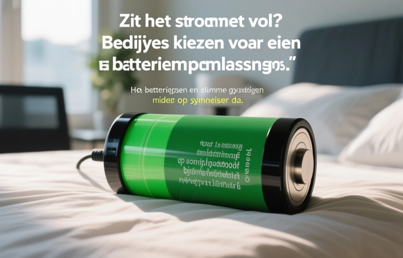 Visuele weergave van Zit het stroomnet vol? Bedrijven kiezen voor eigen batterijoplossingen