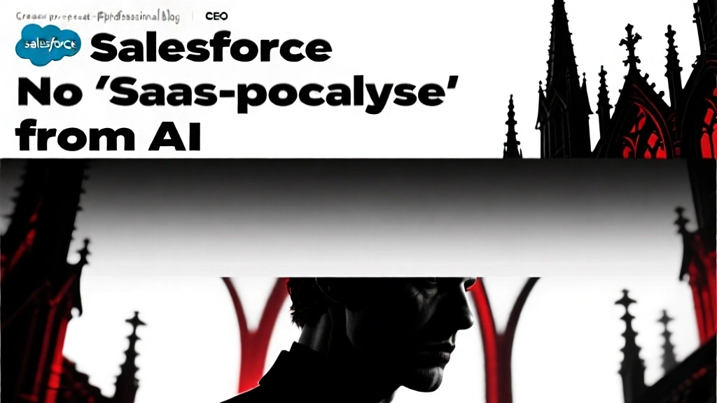 Salesforce CEO: No 'SaaS-pocalypse' from AI