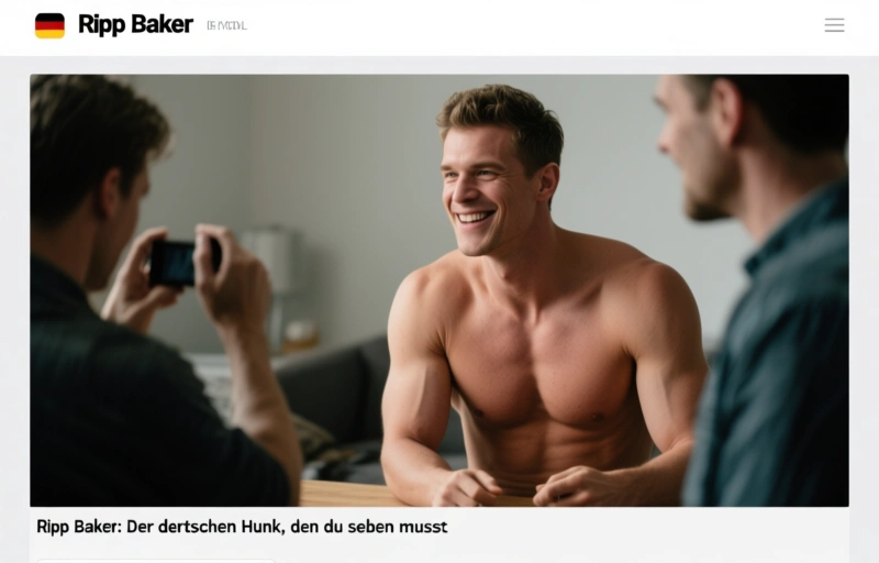 Ripp Baker: Der deutsche Hunk, den du sehen musst
