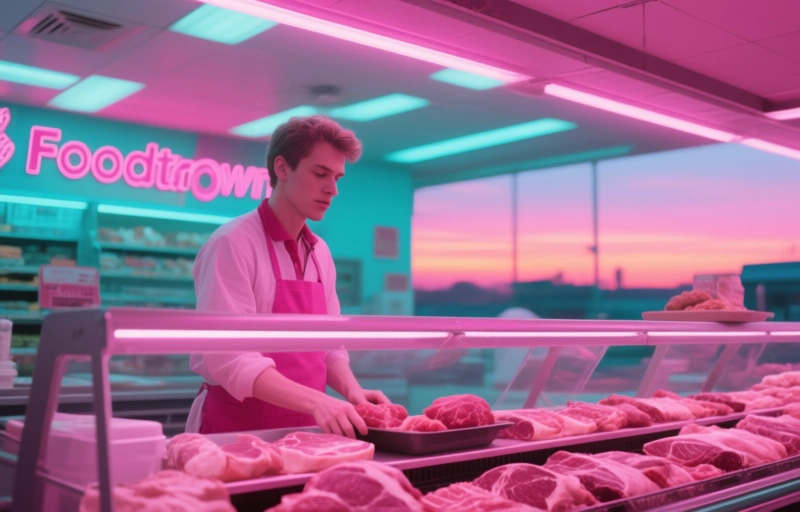 Visuele weergave van Red Bank Foodtown stopt