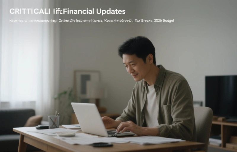 Key Financial Updates: Online Life Insurance, Tax Breaks, 2026 Budget