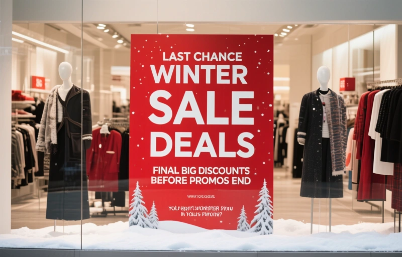 Visual representation of Last Chance Winter Sale Deals
