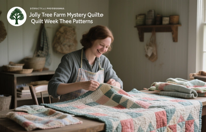 Jolly Tree Farm Mystery Quilt Week Three Patterns