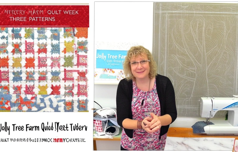 Visual representation of Jolly Tree Farm Mystery Quilt Week Three Patterns