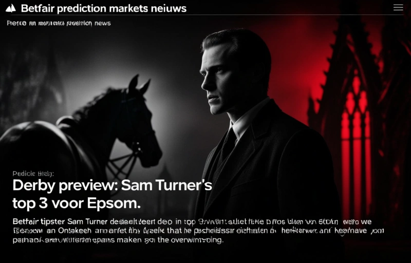 Derby-preview: Sam Turner's top 3 voor Epsom