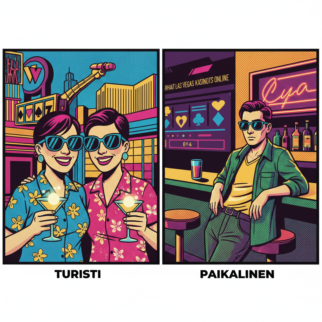 Turisti vs. paikallinen: Kaksi erilaista Vegas-iltaa
