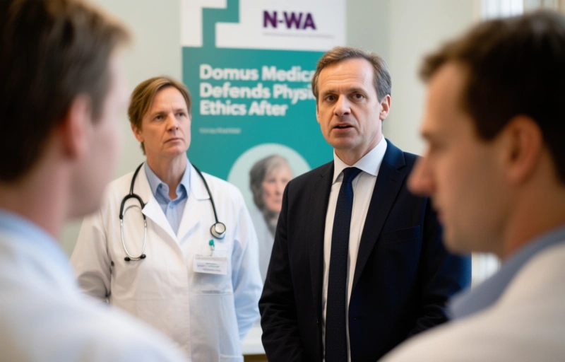 Visual representation of Domus Medica Defends Physician Ethics After N-VA Criticism