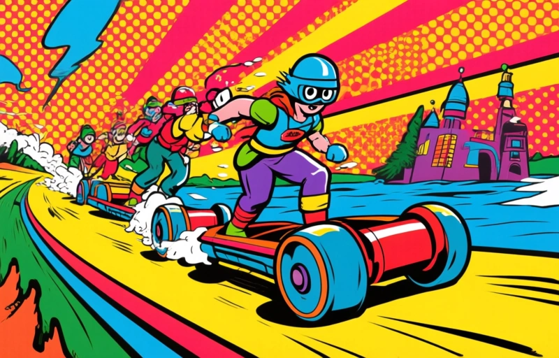 Visuaalinen esitys aiheesta StreamRollers 2026