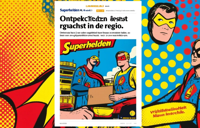 Superhelden gezocht in de regio