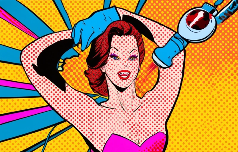 Visual representation of Laser Hair Removal