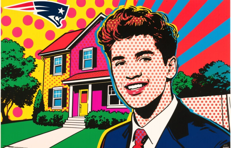 Estrella de boy-band hipoteca su casa para ver a los Patriots