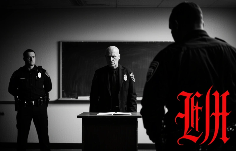 Visuelle Darstellung von Lehrer in Las Vegas beschuldigt