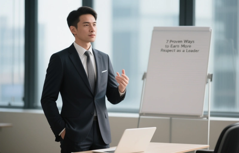 Visual representation of 7 Proven Ways to Earn More Respect as a Leader