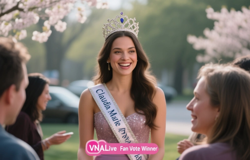 Claudia Marie Crowned VNALive Fan Vote Winner for April