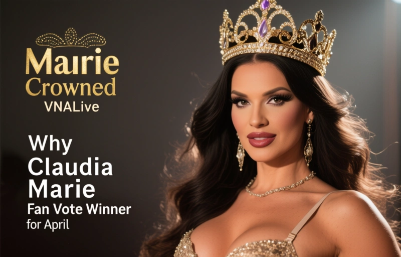Visual representation of Claudia Marie Crowned VNALive Fan Vote Winner for April