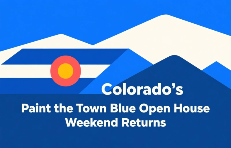 Colorado's Paint the Town Blue Open House Weekend Returns