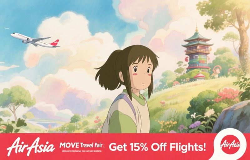 AirAsia MOVE Travel Fair 2026: Get 15% Off Flights