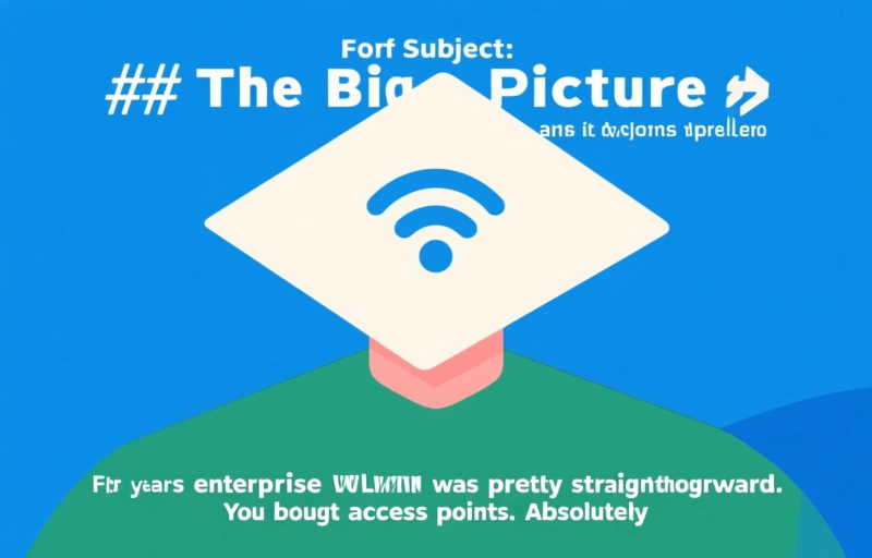 Visual representation of WLAN Market Trends