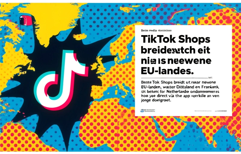 TikTok Shops breidt uit naar nieuwe EU-landen