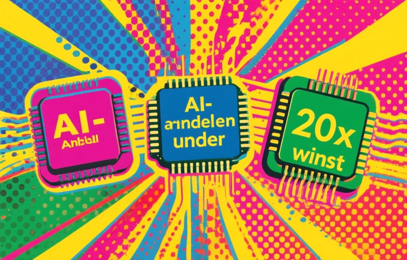 3 AI-chip aandelen onder 20x winst