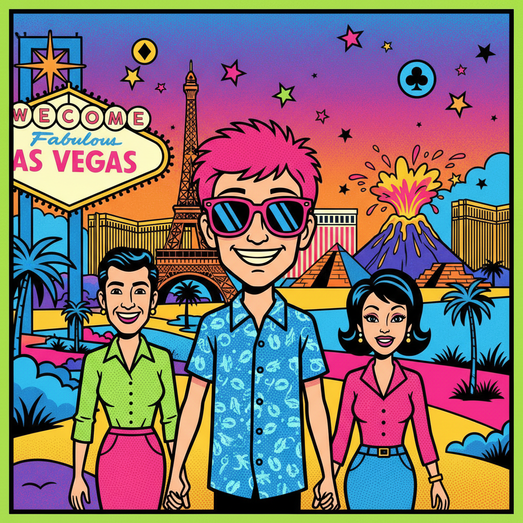 Historische Adoption eines Teenagers in Las Vegas