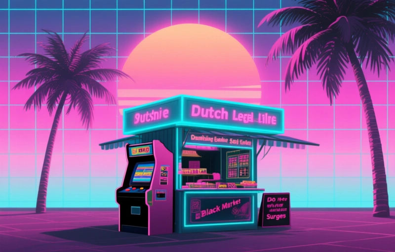 Dutch Legal Gambling Stalls as Black Market Surges