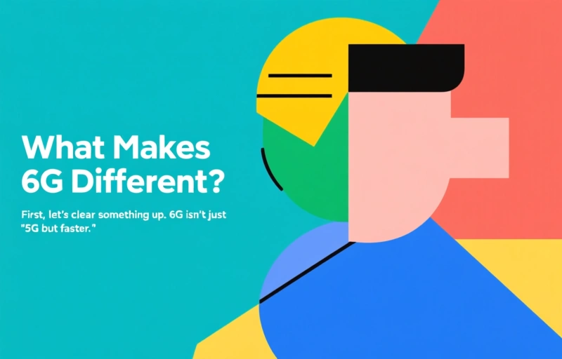 Visual representation of AI Meets 6G