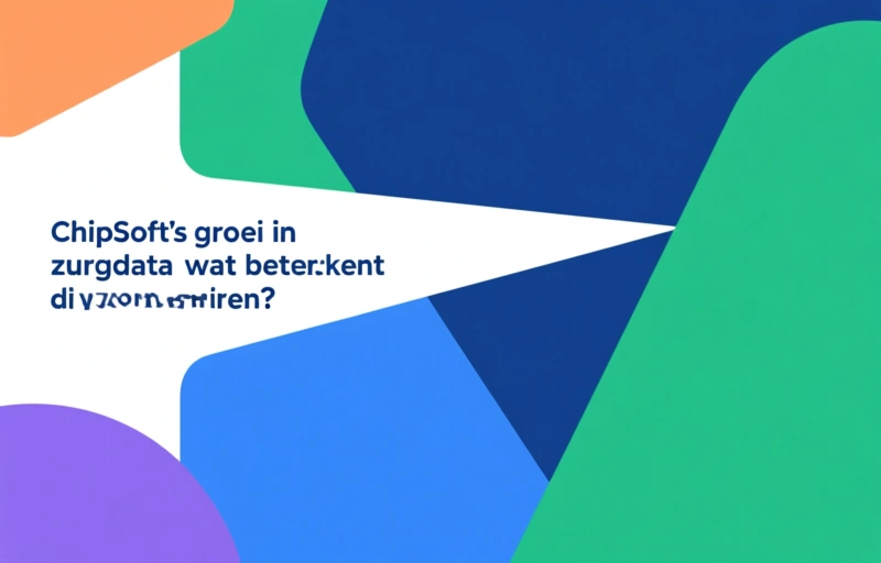 ChipSoft's groei in zorgdata: wat betekent dit voor senioren?