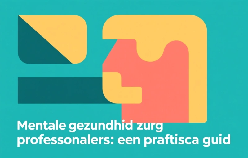 Mentale gezondheid zorgprofessionals: een praktische gids
