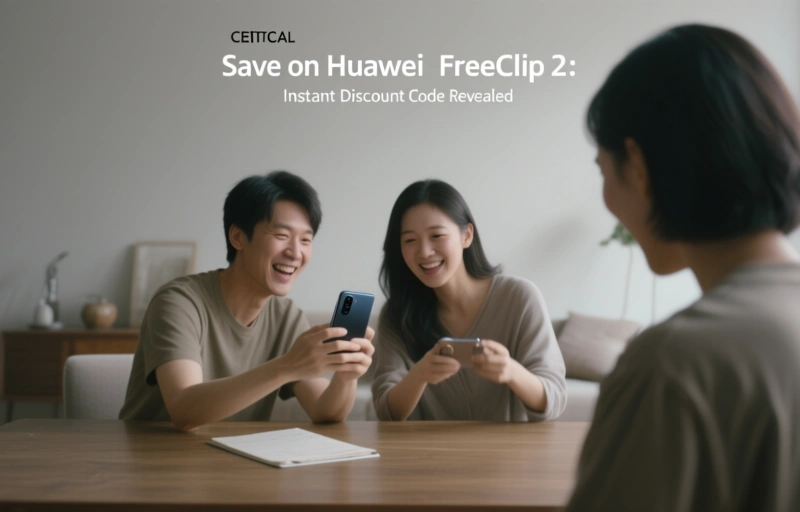 Save on Huawei FreeClip 2: Instant Discount Code Revealed