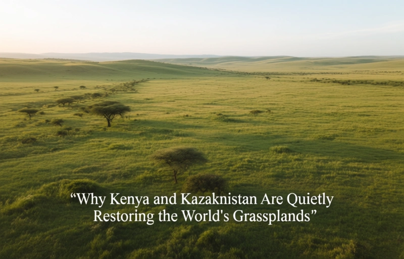 Visual representation of Why Kenya and Kazakhstan Are Quietly Restoring the World's Grasslands