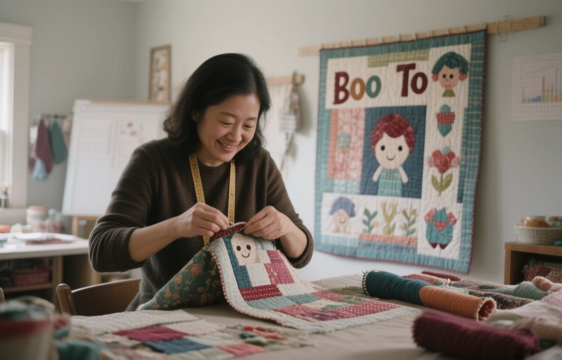 Boo To You Mystery Quilt and Stitch Along: Join the Fun