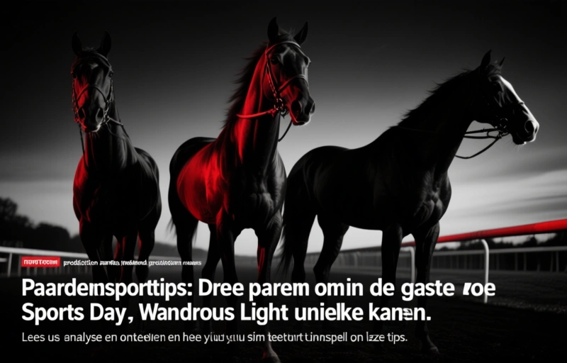Paardensporttips: Drie paarden om in de gaten te houden