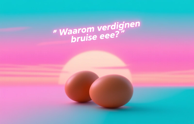 Visuele weergave van Britse supermarkt stopt met bruine eieren voor klimaatdoelen