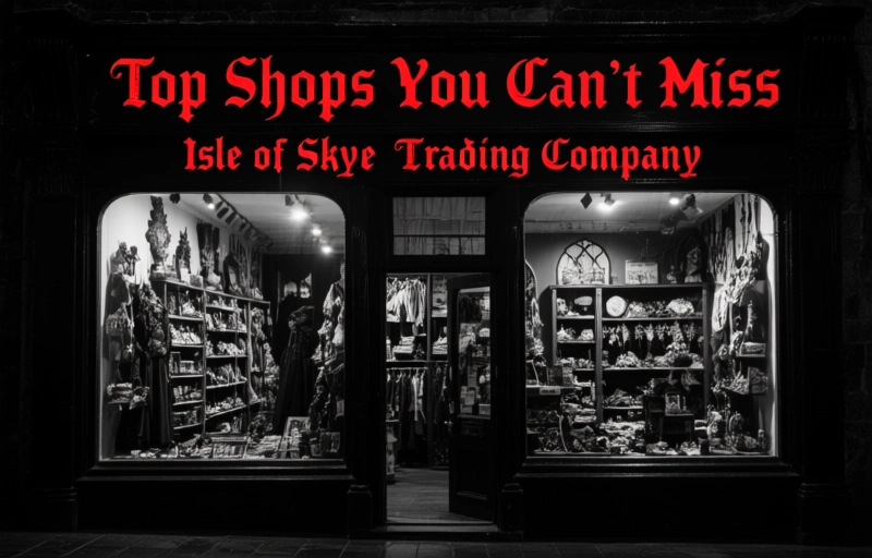 Visual representation of Best Handmade Craft Shops on the Isle of Skye