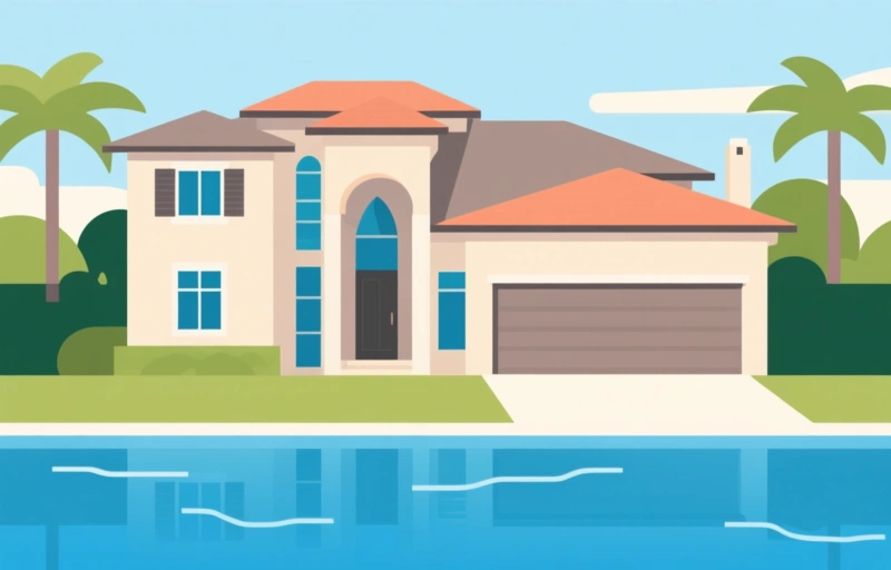 Beautifully Remodeled Home with Water Views in Century Village