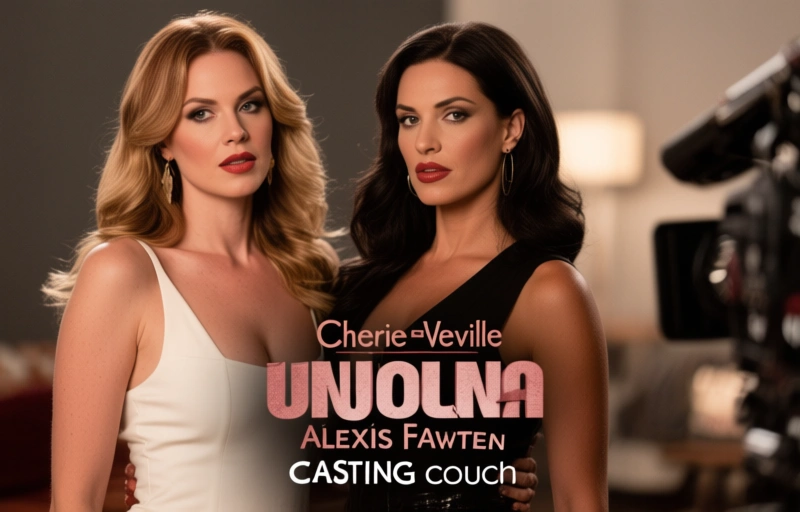 Visuelle Darstellung von Cherie DeVille und Alexis Fawx starten Cougar Casting Couch