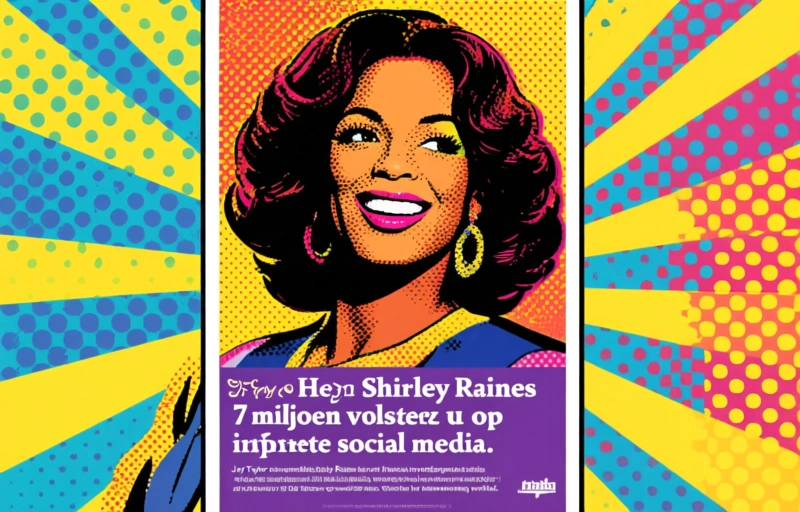 Hoe Shirley Raines 7 miljoen volgers inspireerde op sociale media