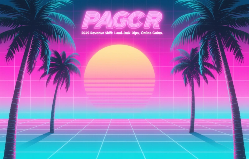 PAGCOR's 2025 Revenue Shift: Land-Based Dips, Online Gains