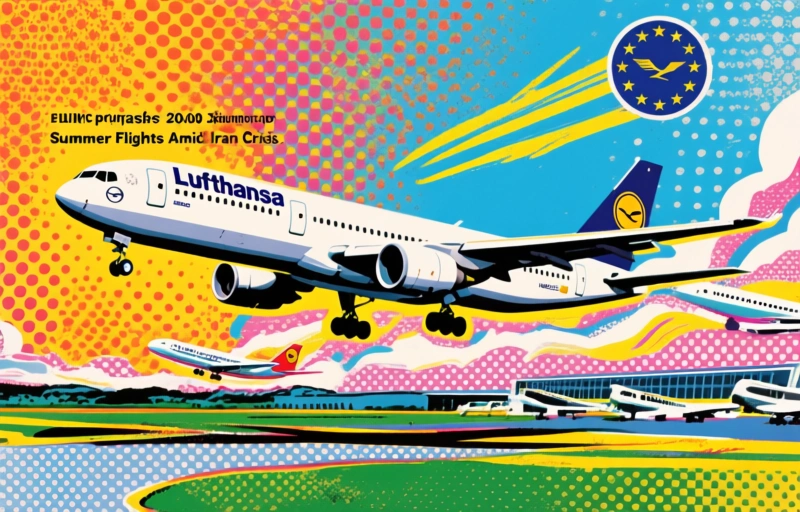 Lufthansa Slashes 20,000 Summer Flights Amid Iran Crisis