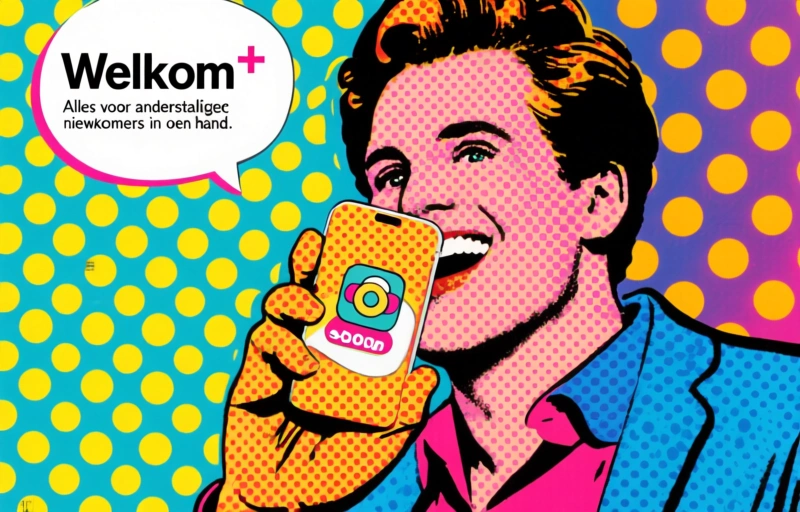 Welkom+ App: Alles voor anderstalige nieuwkomers in één hand