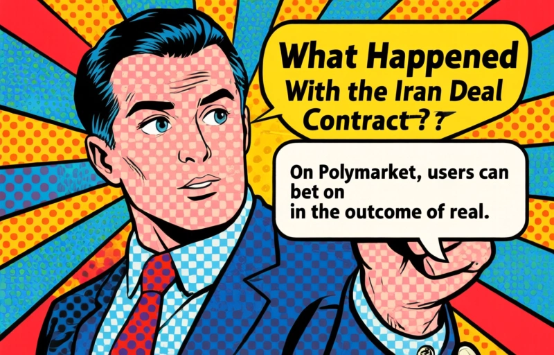 Visual representation of Polymarket Iran Deal Bets Spark Insider Trading Fears