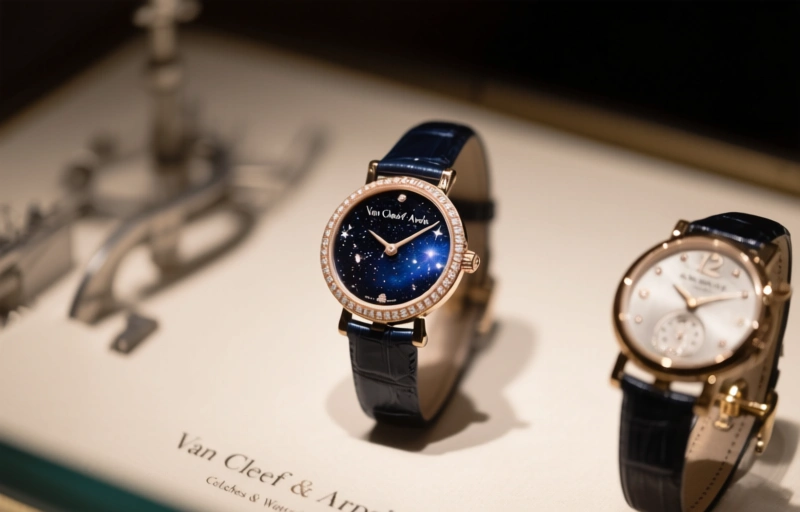 Visual representation of Van Cleef & Arpels Celestial Watch Collection at Watches & Wonders