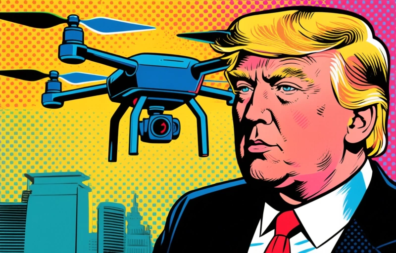 Aandelen dronebedrijven stijgen na geruchten over Trump-financiering