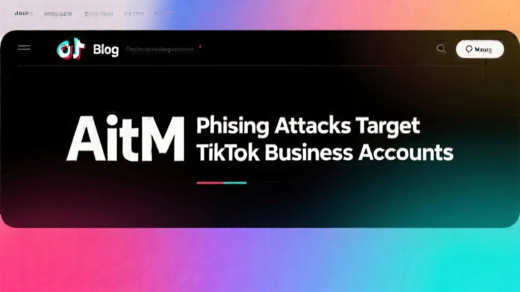 AitM Phishing Attacks Target TikTok Business Accounts