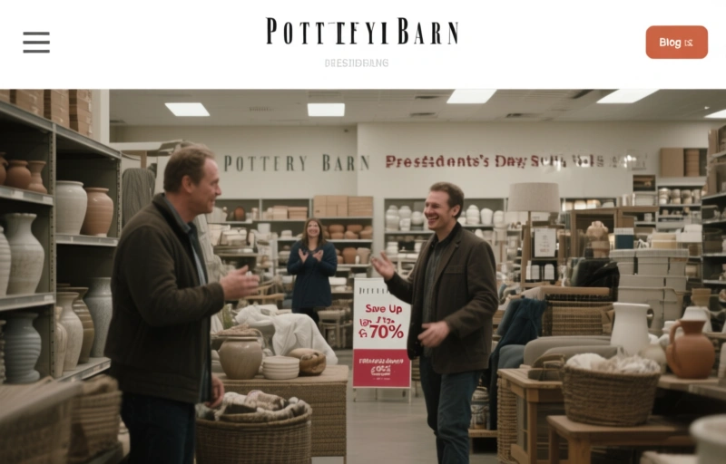 Pottery Barn Presidents' Day Sale: Save Up To 70%