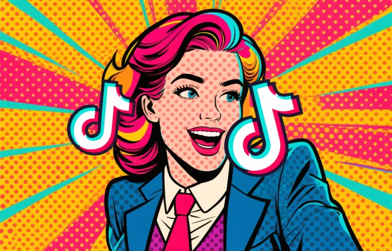 Visuele weergave van TikTok-gebruikers gek op affiliate links