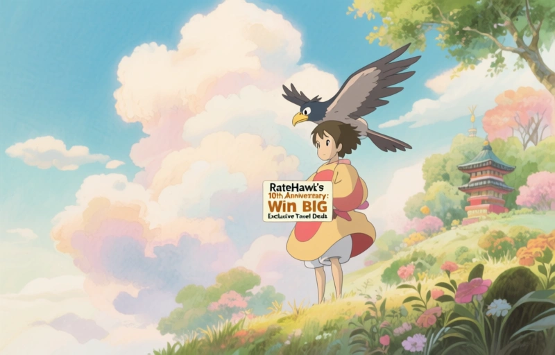 RateHawk's 10th Anniversary: Win Big with Exclusive Travel Deals