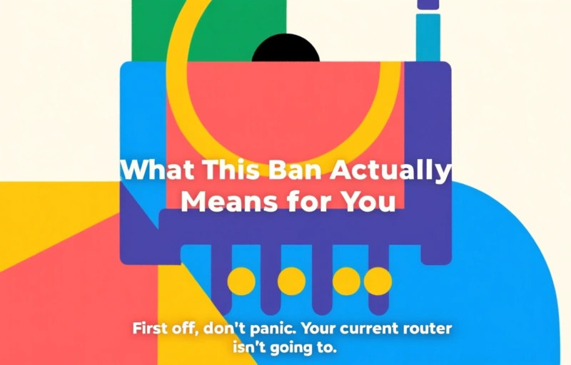 Visual representation of FCC Router Ban